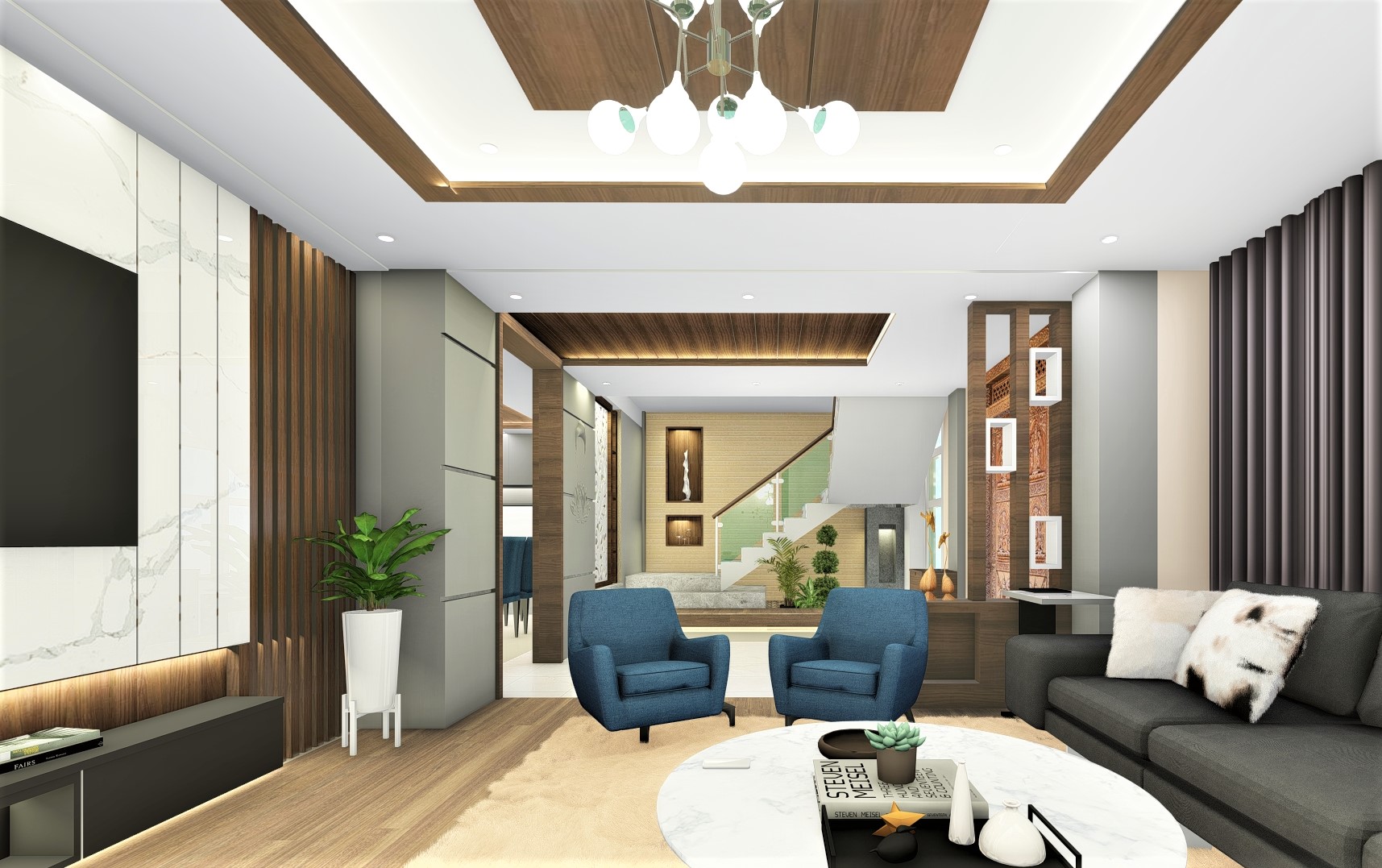 living Room Design - Interior Project